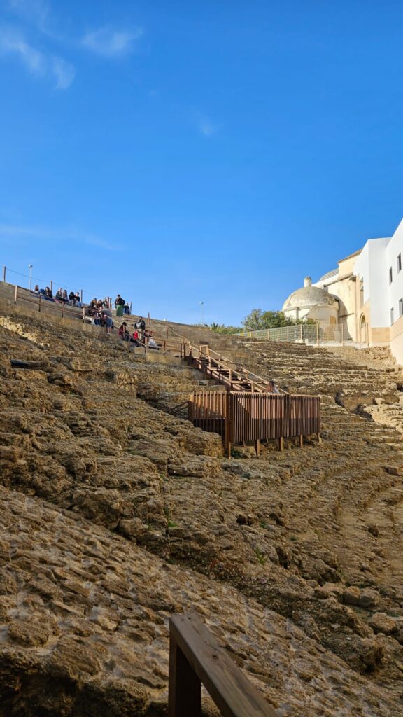 Roman threater from the side 