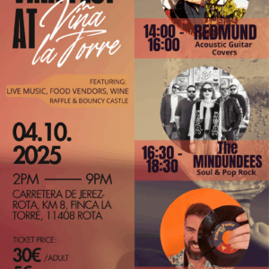 Viña fest poster at Villa la Torre
