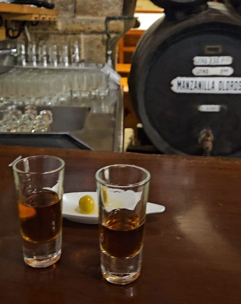 Cadiz Carnival: Sherry in Taberna La manzanilla
