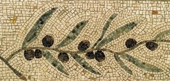 Mosaic Olive branch