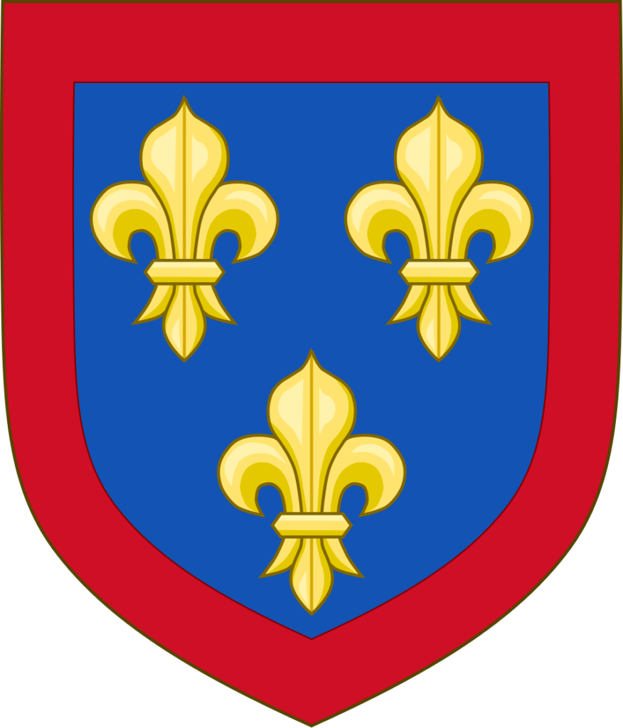 Arms of the House of Bourbon-Anjou