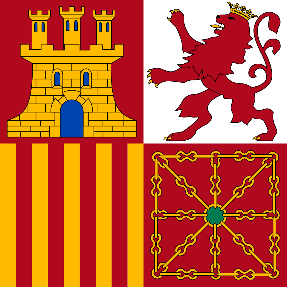 4 symbols of the spanish Flag